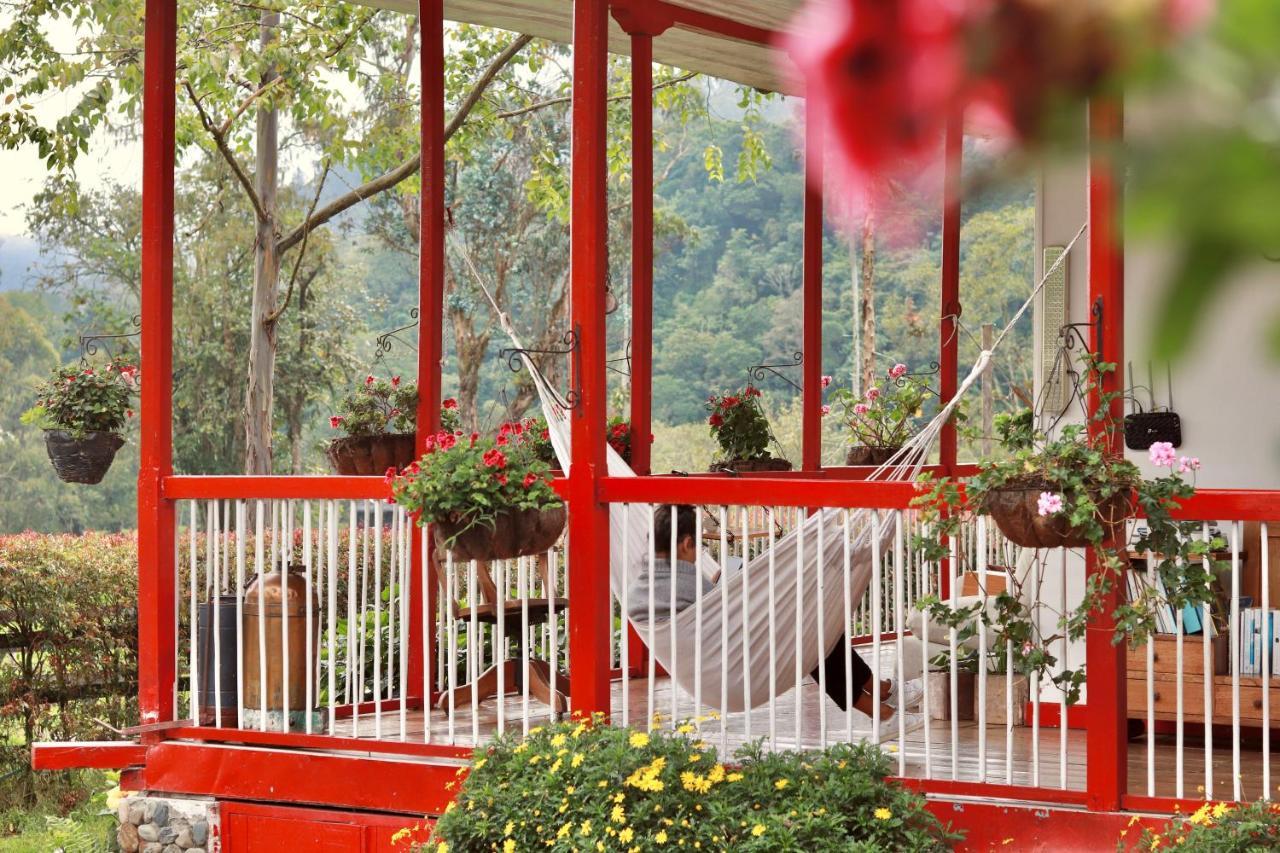 La Cabana Ecohotel - Valle Del Cocora Salento Buitenkant foto