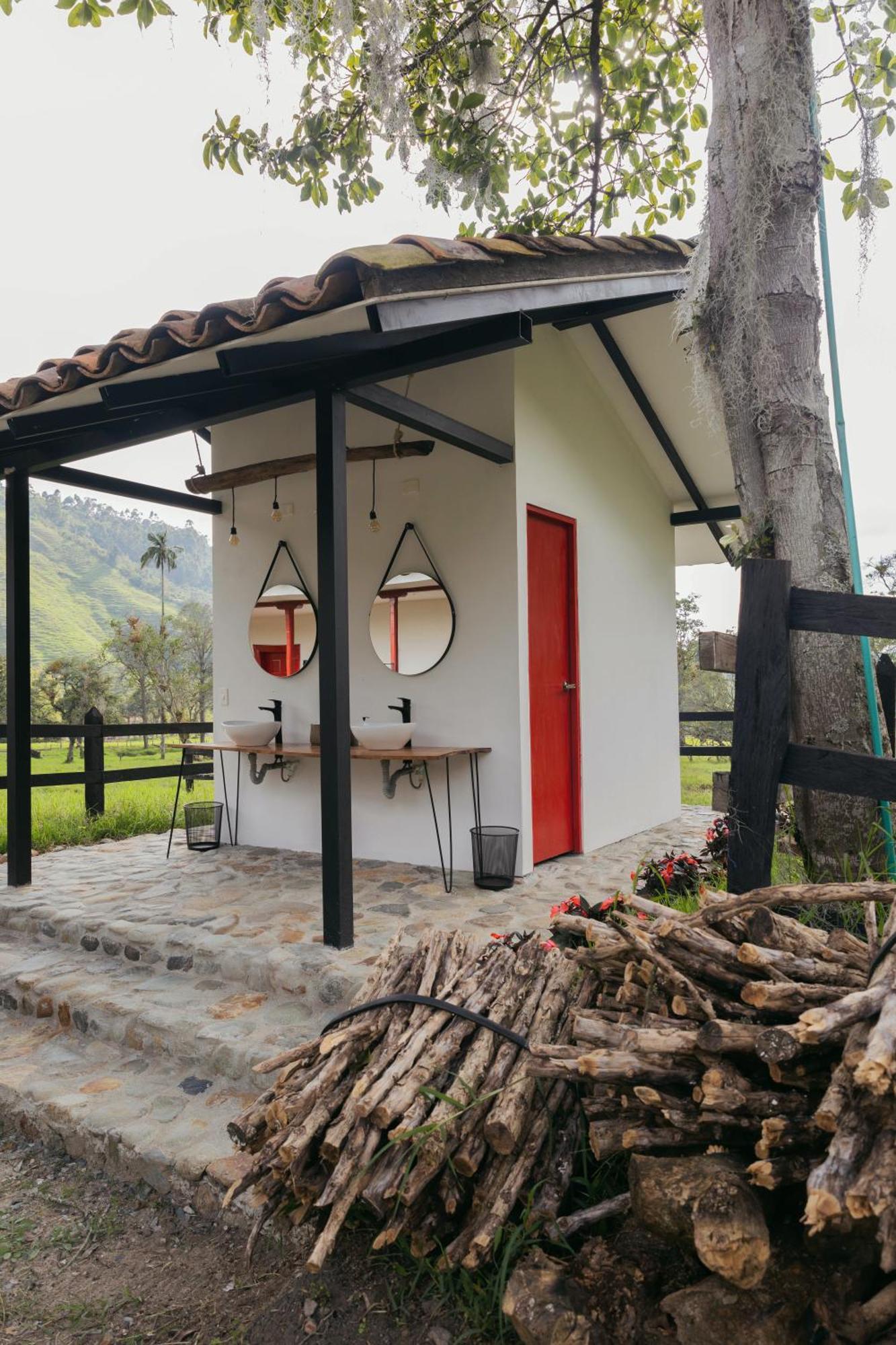 La Cabana Ecohotel - Valle Del Cocora Salento Buitenkant foto