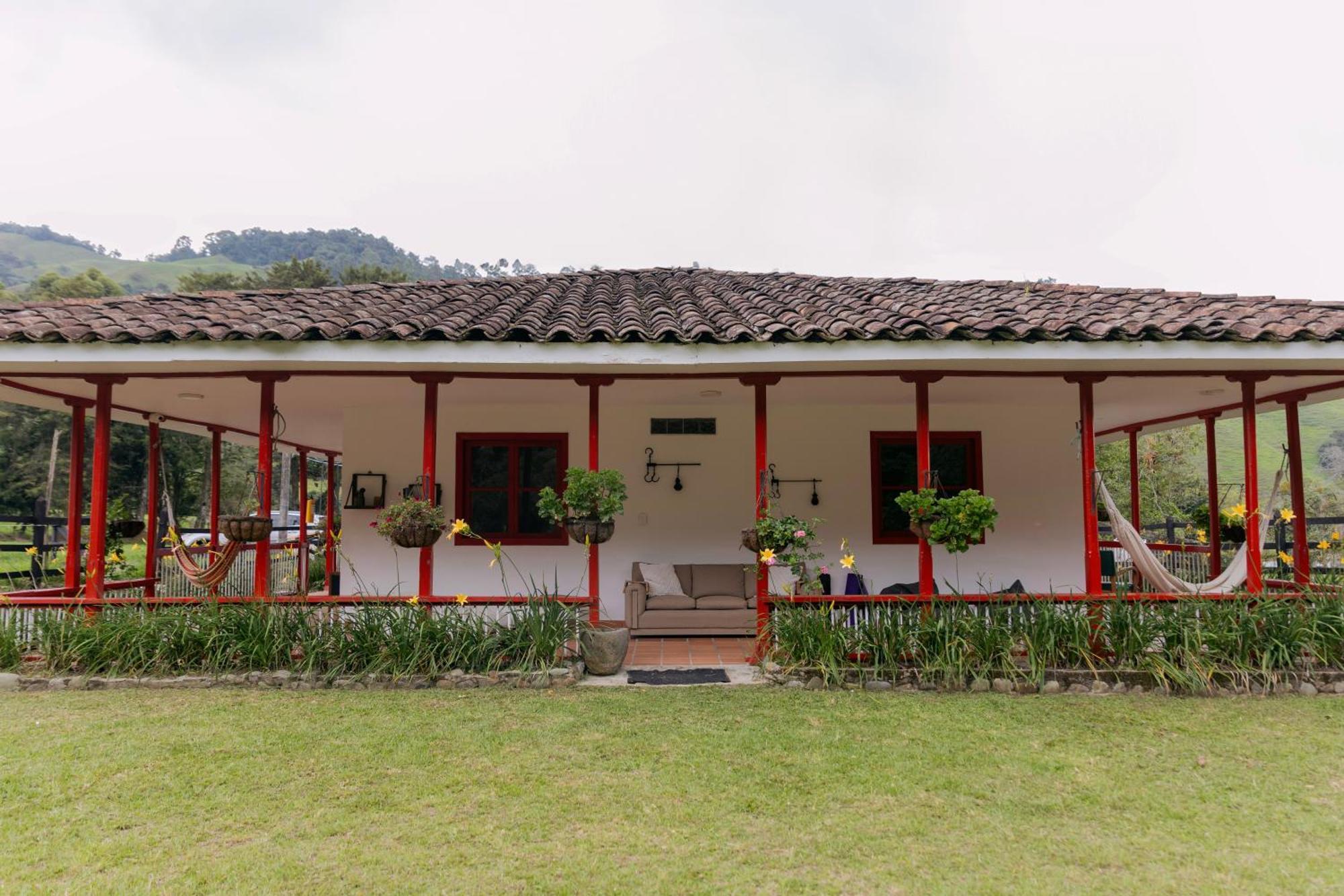 La Cabana Ecohotel - Valle Del Cocora Salento Buitenkant foto
